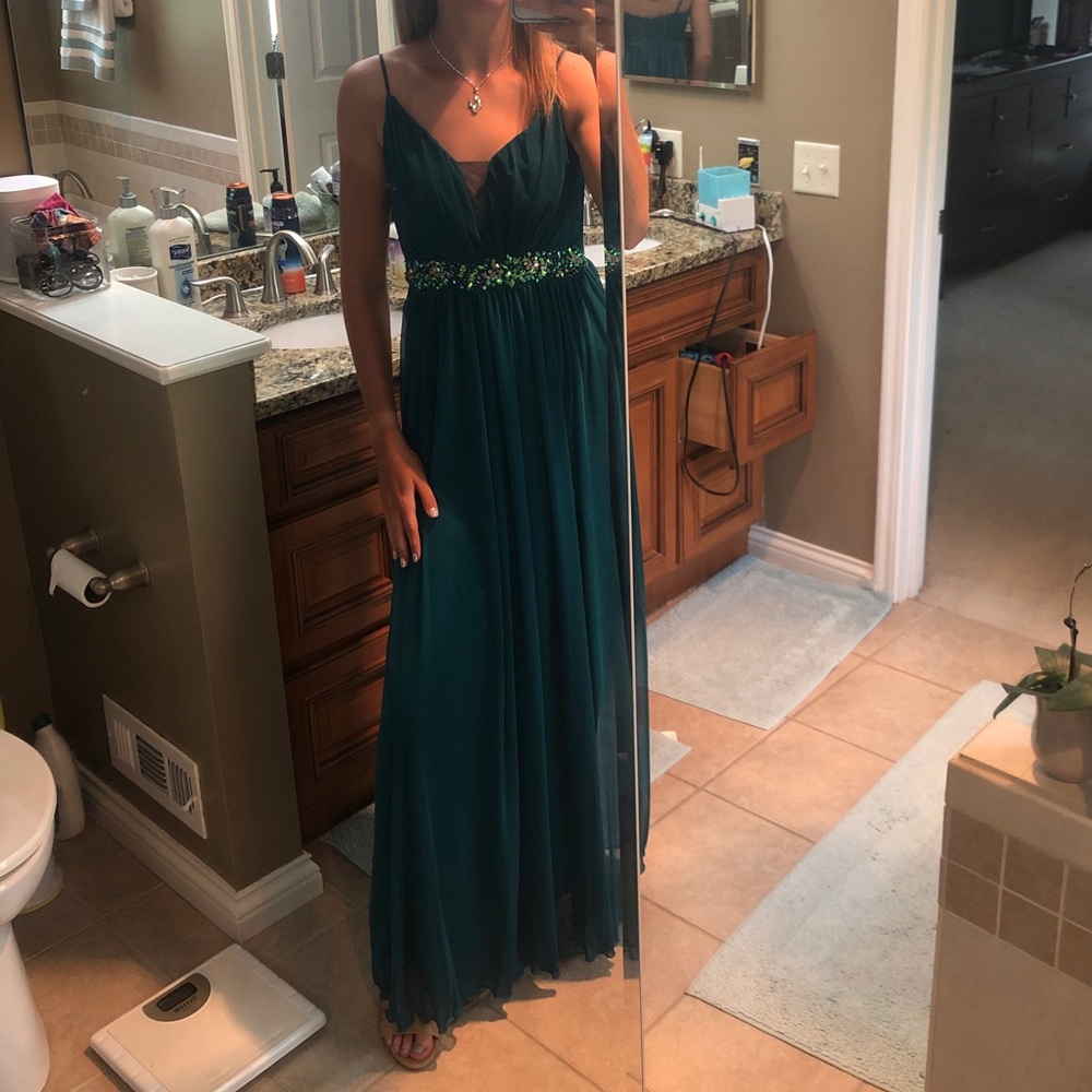 Emerald Green Prom Dress